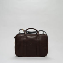 Load image into Gallery viewer, ATKM Marquis Leather Briefcase Australian Chestnut