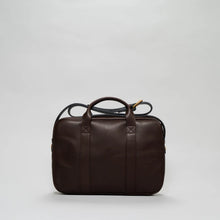 Load image into Gallery viewer, ATKM Marquis Leather Briefcase Australian Chestnut