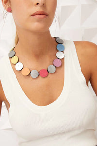 Iskin Sisters IS23 Colours Circle Necklace