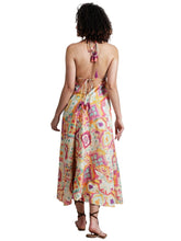 Load image into Gallery viewer, Namaskar CL-272/1024 Cotton Halter Dress Pastel Aztec