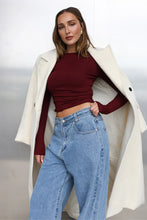 Load image into Gallery viewer, Madison The Label Caden Long Sleeve Top Shiraz