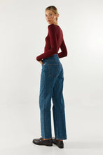 Load image into Gallery viewer, Madison The Label Caden Long Sleeve Top Shiraz