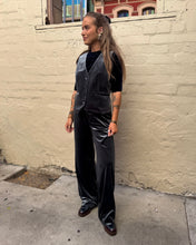 Load image into Gallery viewer, Italian Star Jets Velvet Pant Grey