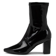 Load image into Gallery viewer, Django & Juliette Nider Black Stretch Patent