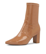 Load image into Gallery viewer, Django & Juliette Nider Camel Stretch Patent