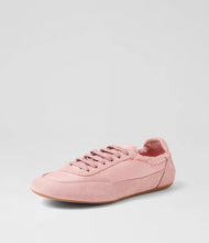 Load image into Gallery viewer, Django & Juliette Brinkle Sneakers Pink Suede Fabric