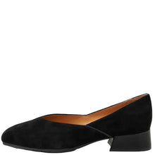 Load image into Gallery viewer, Django & Juliette Shanices Ballet Flats Black Suede Leather