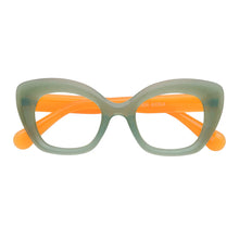 Load image into Gallery viewer, Captivated Eyewear Stella Readers Green/ Orange