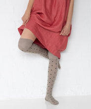Load image into Gallery viewer, Tightology Merino Wool Socks Dotty Sand