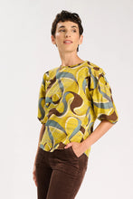 Load image into Gallery viewer, Olga de Polga Eclipse Blouse Saffron