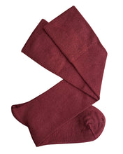 Load image into Gallery viewer, Tightology Merino Wool Socks Element Burgundy