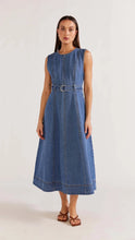 Load image into Gallery viewer, Staple The Label Eva Denim Midi Dress
