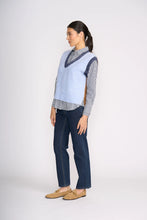 Load image into Gallery viewer, FOIL Plush Love Vest Blue Combo
