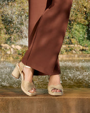 Load image into Gallery viewer, Gaimo Danae Raffia Natural Platino