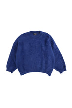 Load image into Gallery viewer, Olga De Polga Geneva Knit Sweater Indigo Premium Angora
