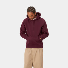 Load image into Gallery viewer, Carhartt WIP Hooded Chase Sweat Amarone/Gold
