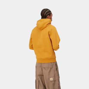 Carhartt WIP Hooded Chase Sweat Buckthorn/Gold