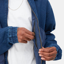 Load image into Gallery viewer, Carhartt WIP Alma Jacket Blue Stone Washed
