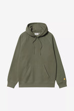 Load image into Gallery viewer, Carhartt WIP Hooded Chase Sweat Leaf / Gold