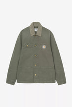 Load image into Gallery viewer, Carhartt WIP Michigan Coat Leaf/Leaf stone canvas