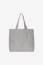 Load image into Gallery viewer, Carhartt WIP Mercer Tote Bag Mercer Stripe, Graphite/Wax