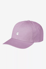 Load image into Gallery viewer, Carhartt WIP Madison Logo Cap Gentle Purple / White