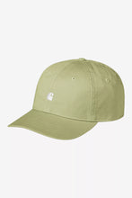 Load image into Gallery viewer, Carhartt WIP Madison Logo Cap Gentle Green / White