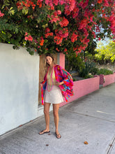 Load image into Gallery viewer, Anna Chandler Kimono Birds and Roses