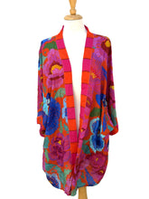 Load image into Gallery viewer, Anna Chandler Kimono Birds and Roses
