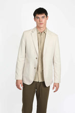Load image into Gallery viewer, James Harper JHJ121 Notch Lapel Blazer Natural