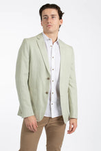 Load image into Gallery viewer, James Harper JHJ91 Linen Blazer Leek