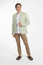 Load image into Gallery viewer, James Harper JHJ91 Linen Blazer Leek