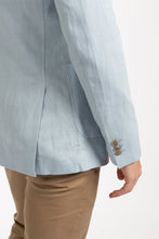 Load image into Gallery viewer, James Harper JHJ91 Linen Blazer Sky