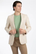 Load image into Gallery viewer, James Harper JHJ96 Check Blazer Natural