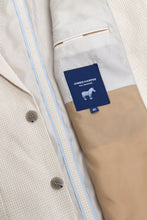 Load image into Gallery viewer, James Harper JHJ96 Check Blazer Natural