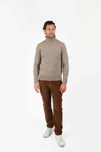 Load image into Gallery viewer, James Harper Roll Neck Sweater Tobacco