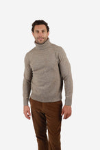 Load image into Gallery viewer, James Harper Roll Neck Sweater Tobacco