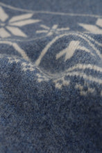 Load image into Gallery viewer, James Harper Nordic Knit Indigo
