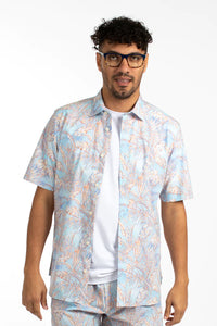 James Harper JHS515 S/S Shirt Tropical Blue
