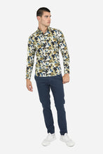 Load image into Gallery viewer, James Harper JHS538 Poplin Leaf Rattan Shirt