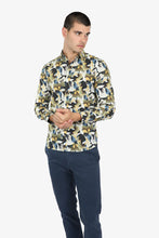 Load image into Gallery viewer, James Harper JHS538 Poplin Leaf Rattan Shirt