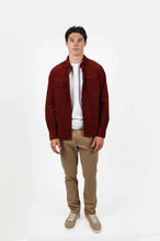 Load image into Gallery viewer, James Harper Burgundy Corduroy Shirt