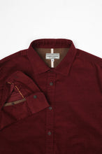 Load image into Gallery viewer, James Harper Burgundy Corduroy Shirt