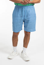 Load image into Gallery viewer, James Harper JHSH18 Elasticated Short Mid Blue