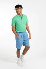 Load image into Gallery viewer, James Harper JHSH18 Elasticated Short Mid Blue