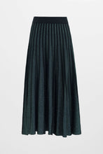 Load image into Gallery viewer, Elk Glittra Skirt Teal Metallic
