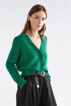 Load image into Gallery viewer, Elk Daaru Cardigan Milan Green
