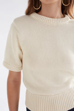 Load image into Gallery viewer, ELK Luft Knit Top White