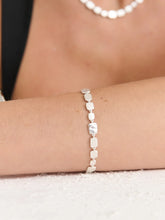 Load image into Gallery viewer, Lustre & Sage Hammered Plate Sterling Silver Bracelet