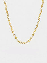 Load image into Gallery viewer, Lustre & Sage Vantage Rope 18k Gold Plated Necklace